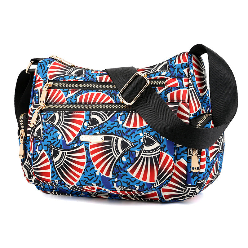 Women's Funky Casual Multi-Compartment Travel Shoulder Bag