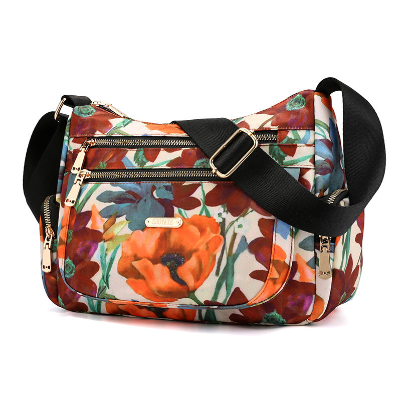 Women's Funky Casual Multi-Compartment Travel Shoulder Bag
