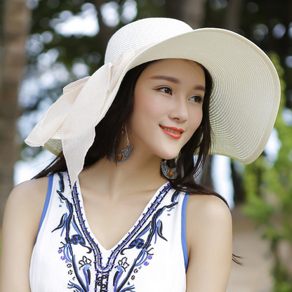 Beach Sun Protection Straw Hat