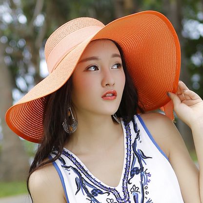 Beach Sun Protection Straw Hat