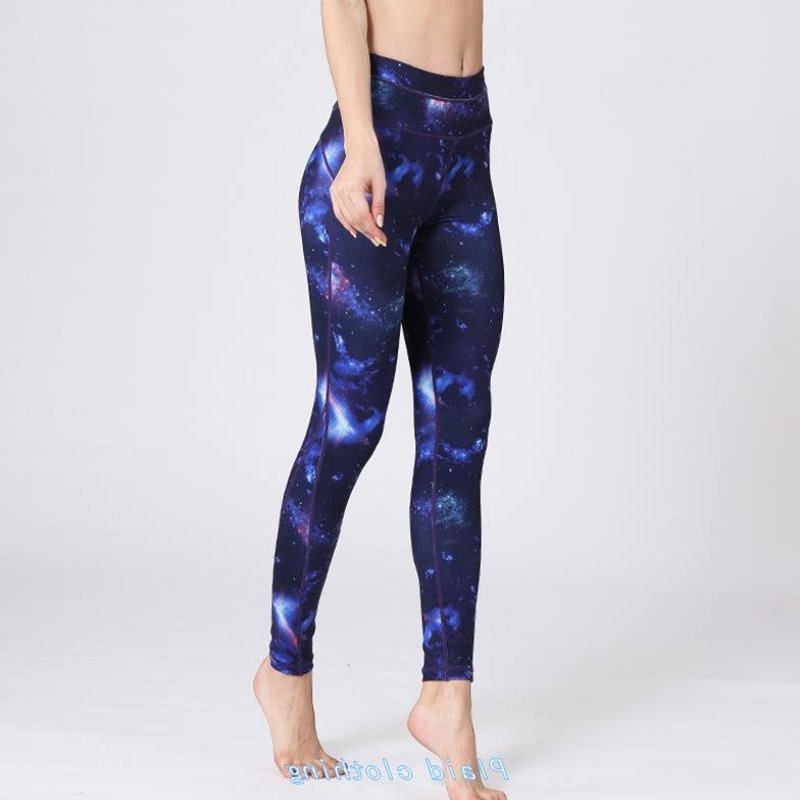 Galaxy Print Women's Yoga Pants