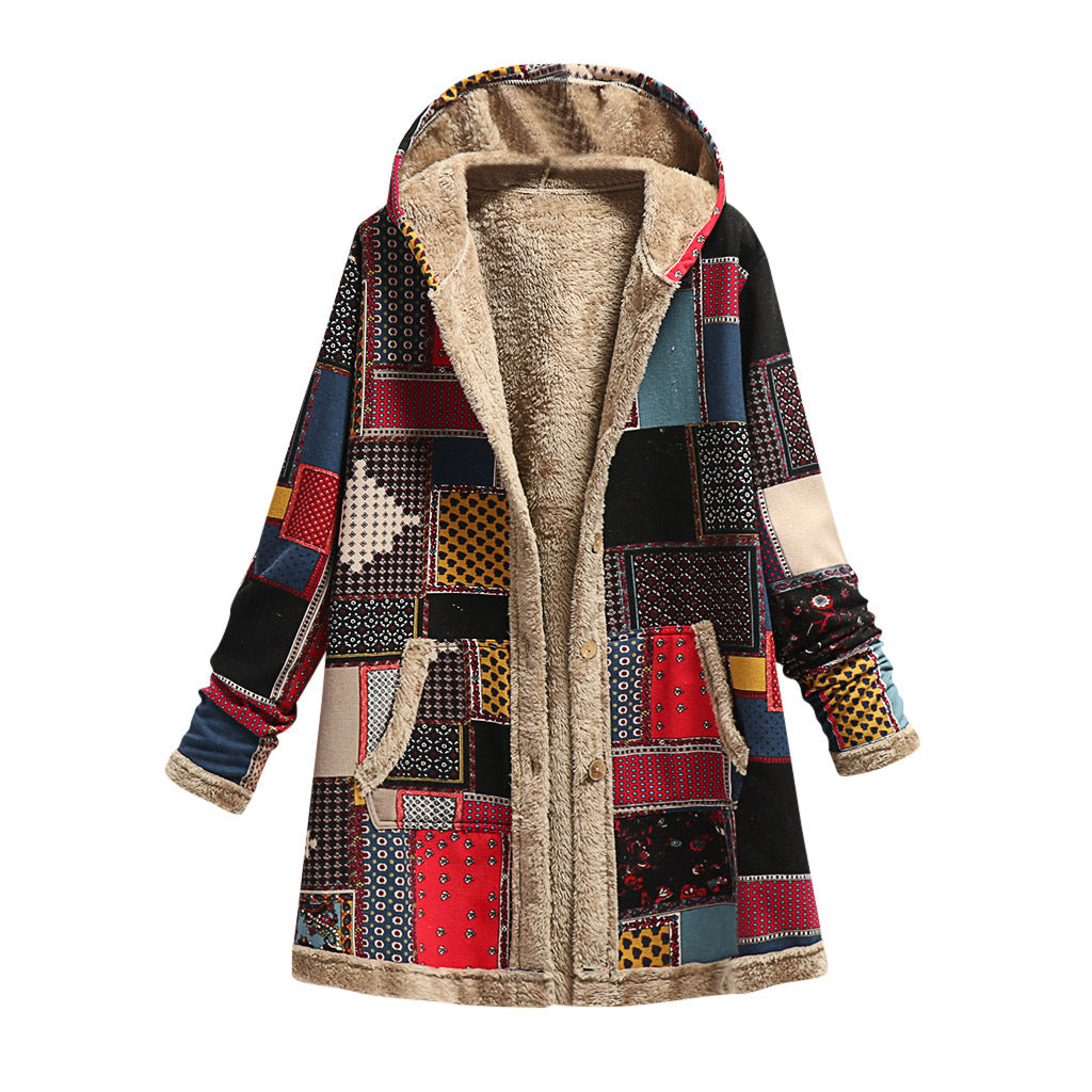 Thick Fleece Woolen Coat