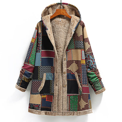 Thick Fleece Woolen Coat